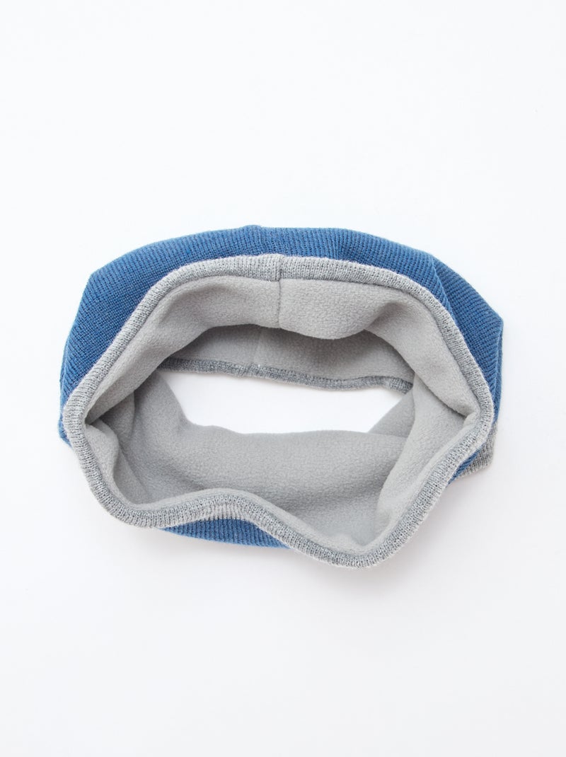 Ensemble bonnet + snood 'Sonic' Gris - Kiabi