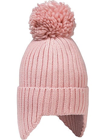 Ensemble bonnets motif/style pompon - minoti