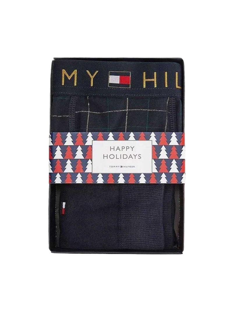 Ensemble boxer - tommy hilfiger Bleu marine - Kiabi