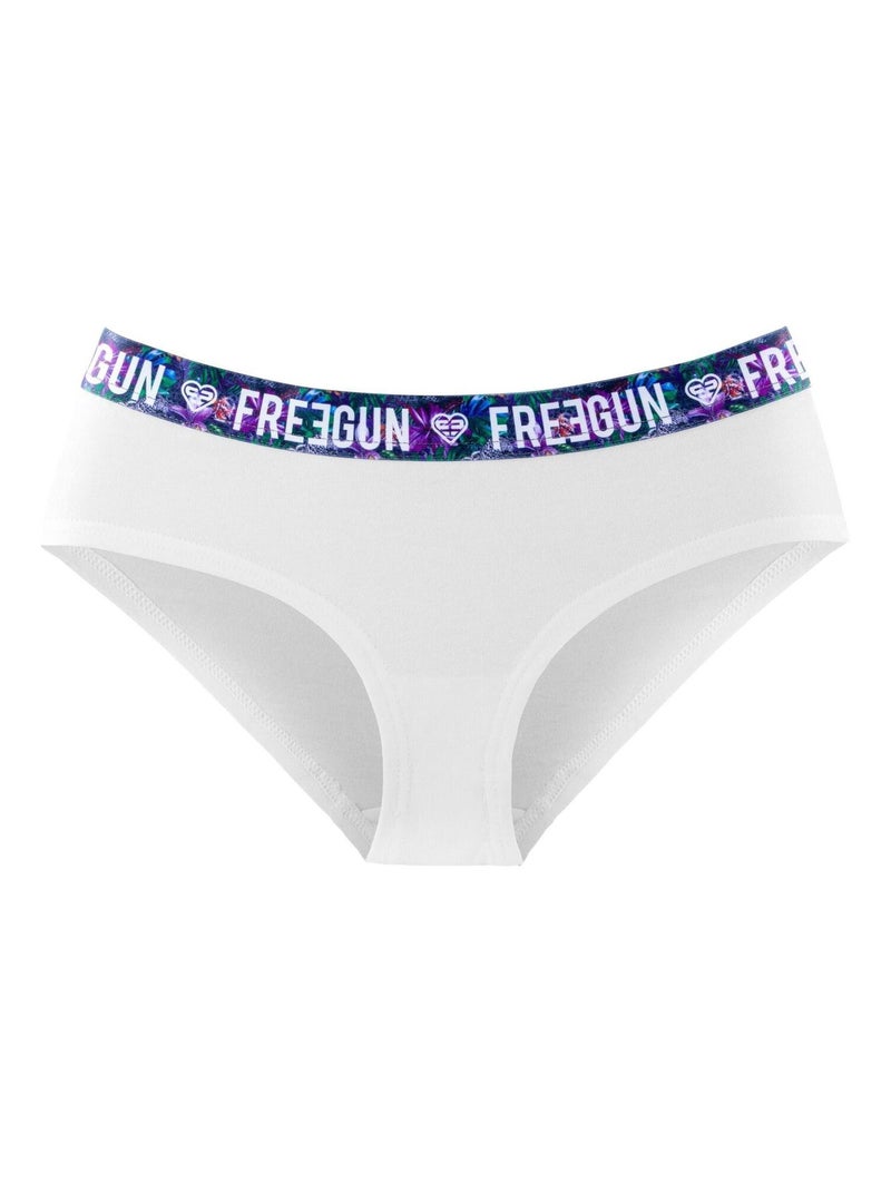 Risalti Ensemble Fille Brassière Et Culotte Microfibre - Lot Crop Top Boxer Shorty Made In Italy