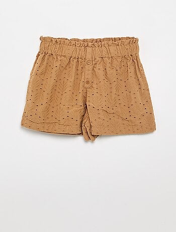 Ensemble brodé 2 pièces - short + blouse