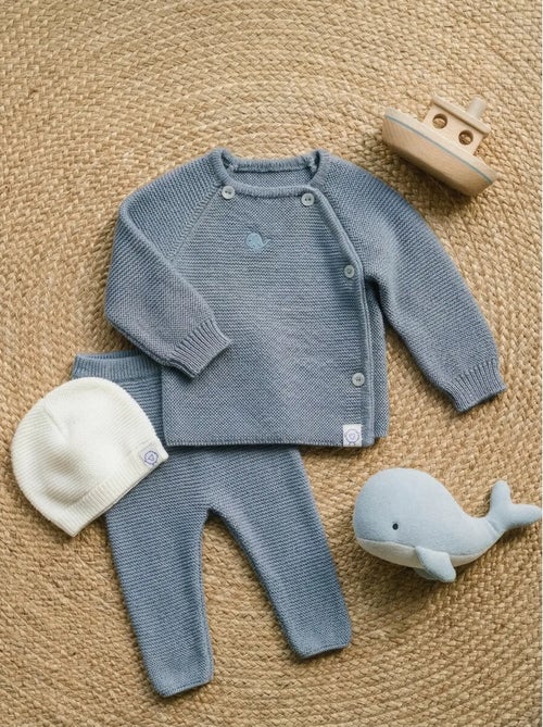 Ensemble broderie baleine - Kiabi