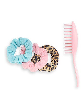 Ensemble Brosse et 3 Chouchous pour poupée ma Corolle