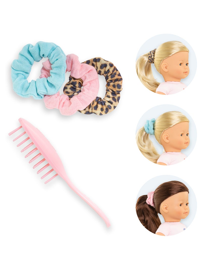 Ensemble Brosse et 3 Chouchous pour poupée ma Corolle N/A - Kiabi