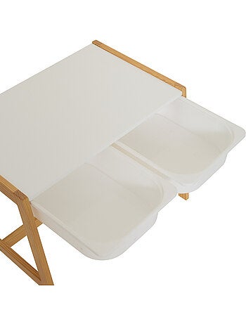 Ensemble bureau et 2 chaises pour enfant en pin BAKO