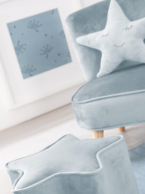 Ensemble canapé enfant + pouf + coussin étoile 'Roba lil sofa' - Kiabi