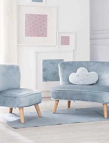 Ensemble canapé + fauteuil + coussin nuage 'Lil Sofa' ROBA