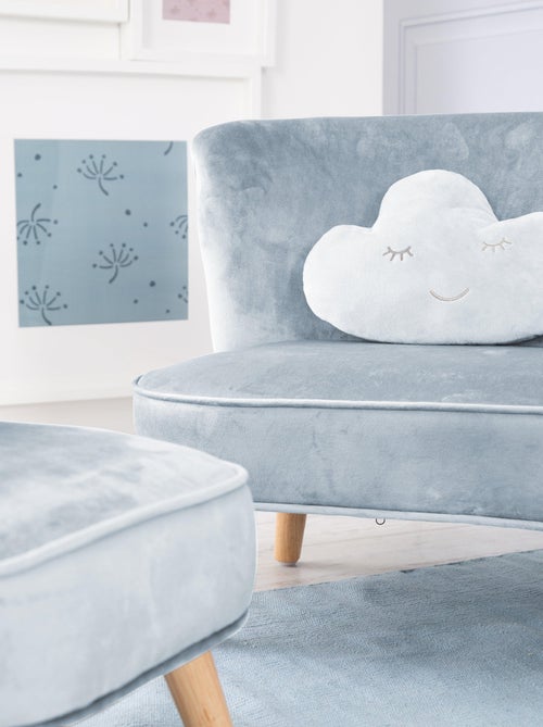 Ensemble canapé + fauteuil + coussin nuage 'Lil Sofa' ROBA - Kiabi