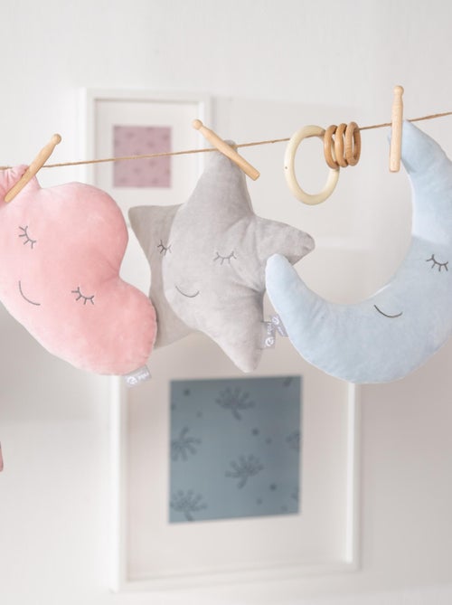 Ensemble canapé + fauteuil + coussin nuage 'Lil Sofa' ROBA - Kiabi