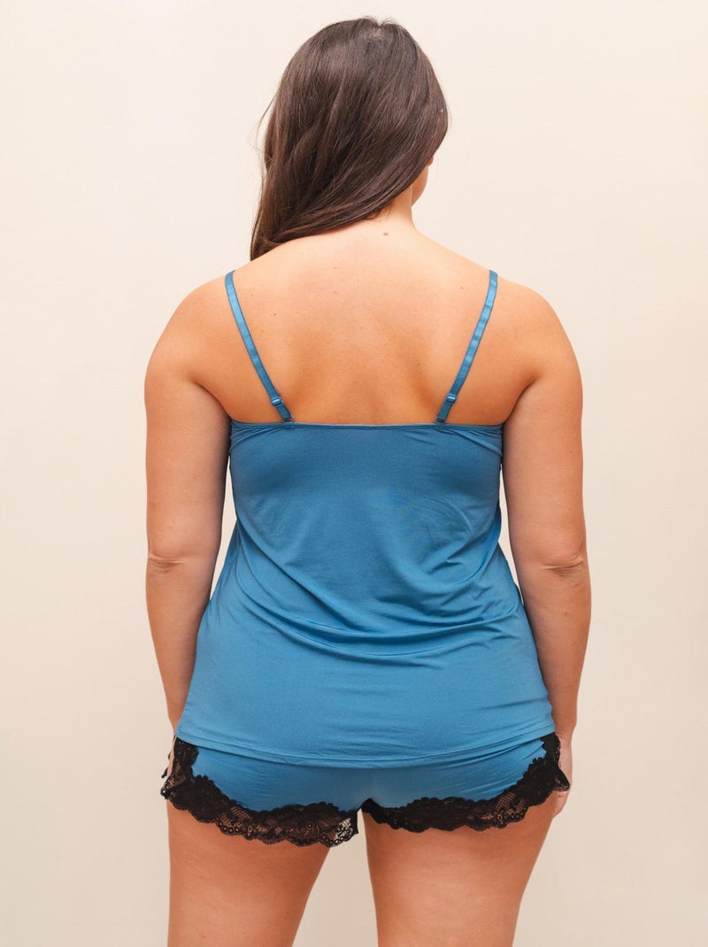 Ensemble Caraco Et Short Eldona | Gerard Pasquier Bleu - Kiabi