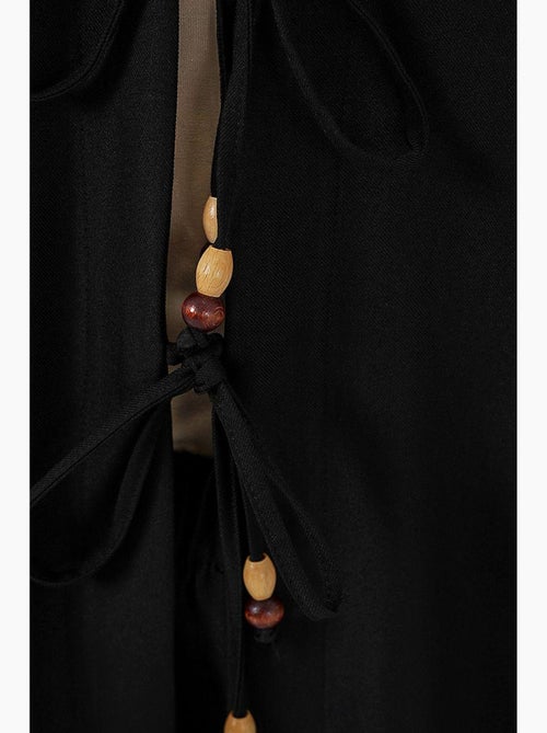 Ensemble cardigan à col en v et pantalon à jambes larges bdart - Kiabi Ensemble cardigan à col en v et pantalon à jambes larges bdart - Kiabi