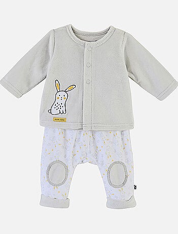 ENSEMBLE CARDIGAN + PANTALON NAISSANCE DEVE