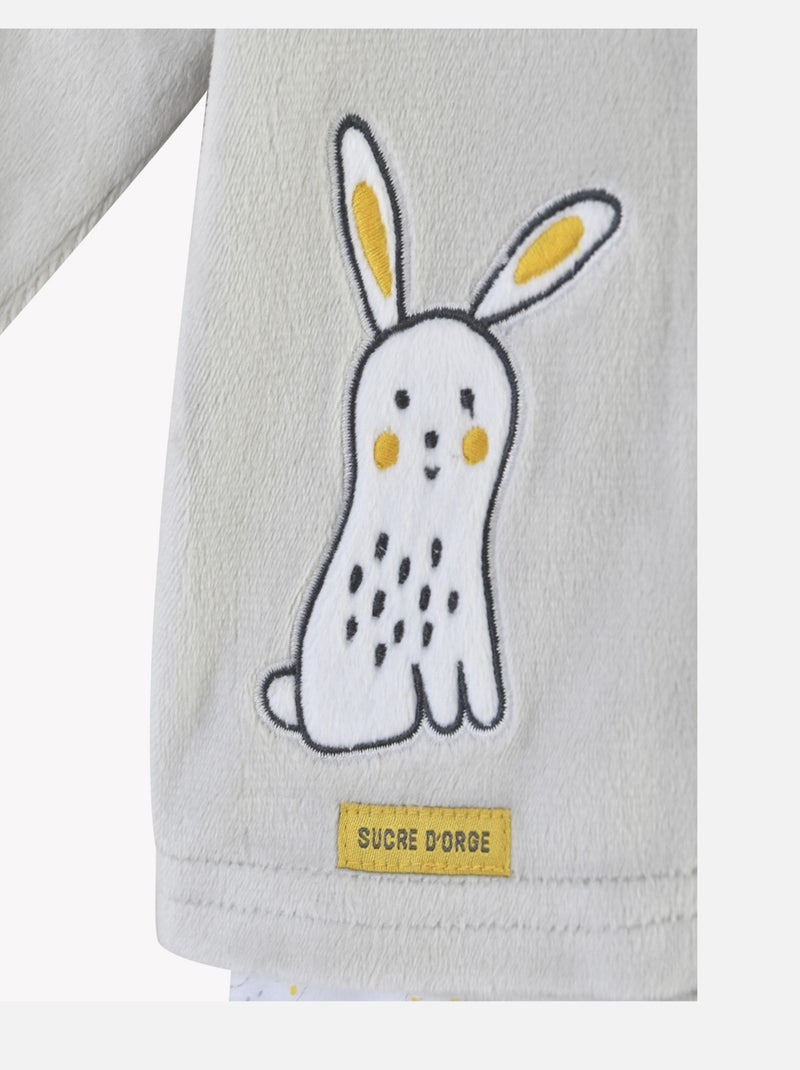 ENSEMBLE CARDIGAN + PANTALON NAISSANCE DEVE Gris - Kiabi