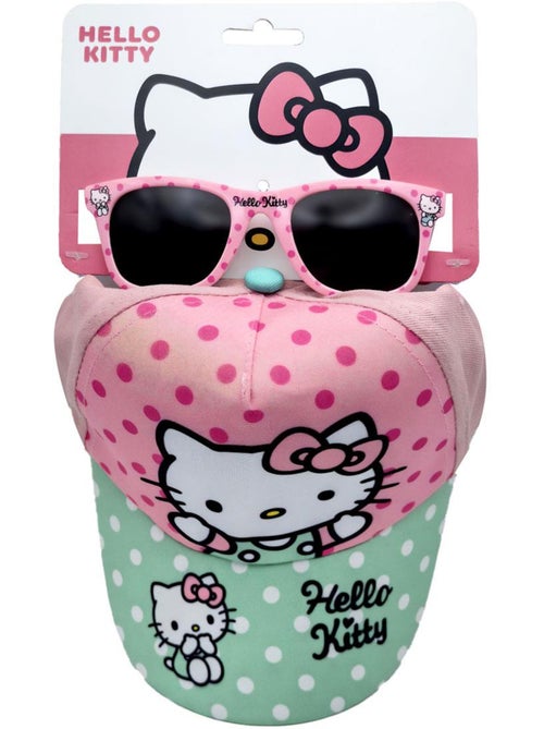 Ensemble casquette et lunettes de soleil Hello Kitty - Kiabi