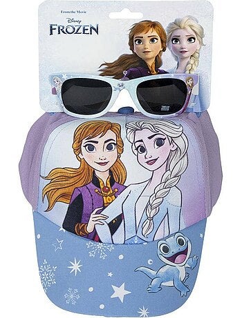 Ensemble casquette et lunettes de soleil La Reine des Neiges