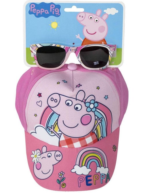 Ensemble casquette et lunettes de soleil Peppa Pig - Kiabi