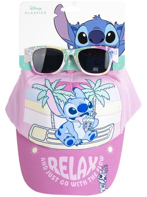 Ensemble casquette et lunettes de soleil Stitch - Kiabi