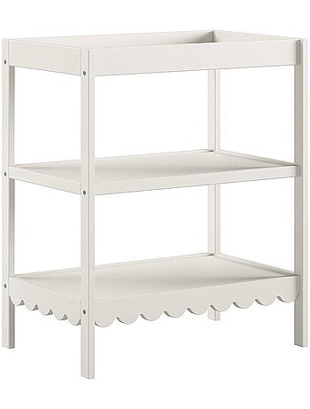 Ensemble chambre swingo lit bébé 60x120 + table à langer + armoire 2 portes clay