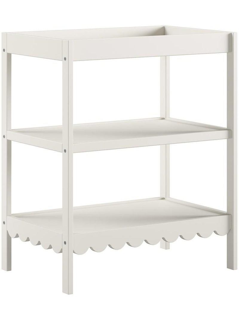 Ensemble chambre swingo lit bébé 60x120 + table à langer + armoire 2 portes clay Jaune - Kiabi