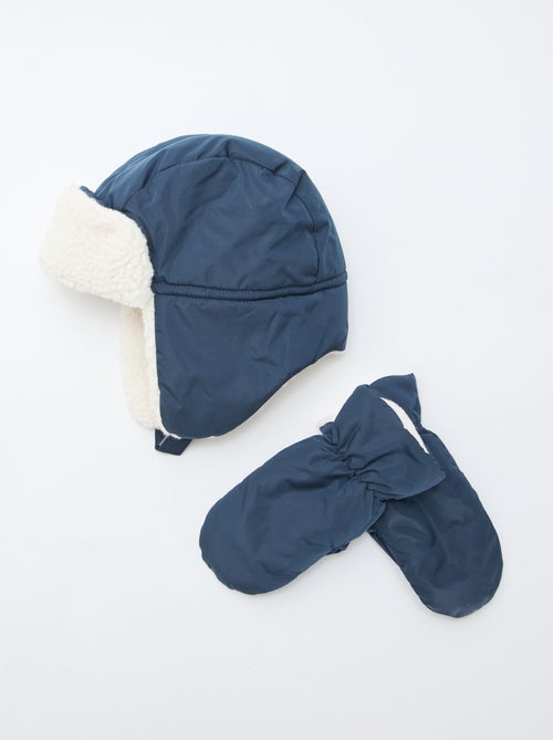 Ensemble chapka + moufles - Kiabi