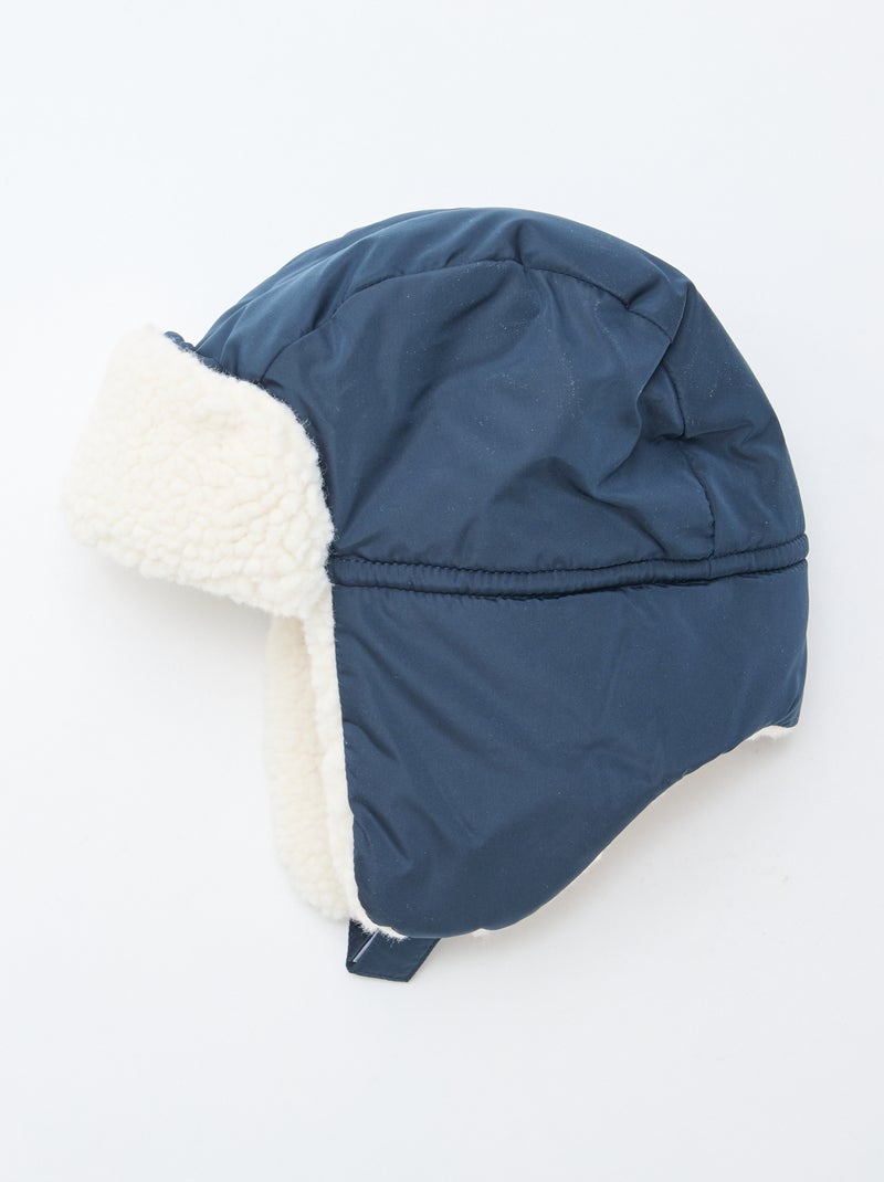 Ensemble chapka + moufles Bleu - Kiabi