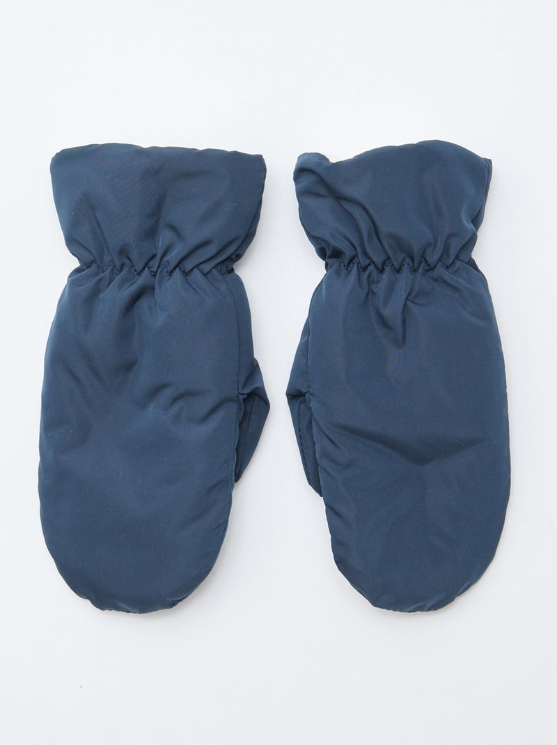 Ensemble chapka + moufles Bleu - Kiabi