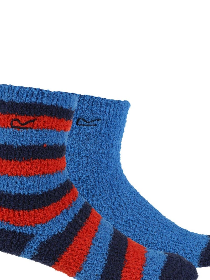 Ensemble chaussettes pour bottes cosy - regatta Bleu Rouge - Kiabi