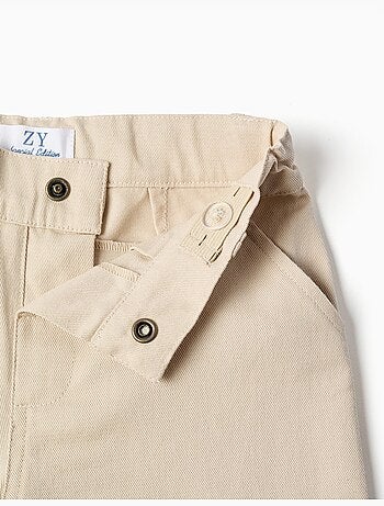 Ensemble chemise à manches courtes et short en coton