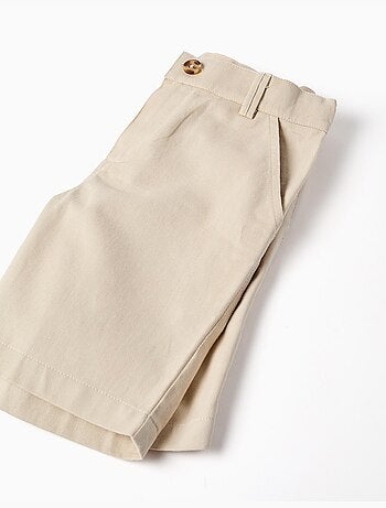 Ensemble chemise à manches courtes et short en coton