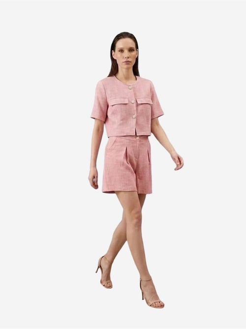 Ensemble chemise et short en popeline de coton my fashion - Kiabi Ensemble chemise et short en popeline de coton my fashion - Kiabi