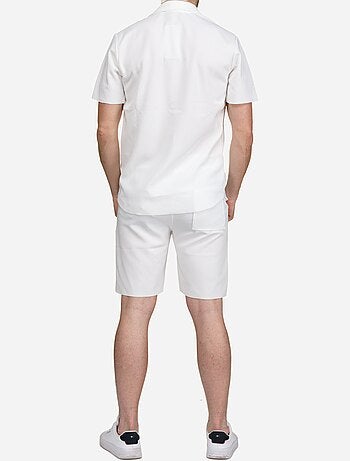 Ensemble chemise et short texturé - Frilivin