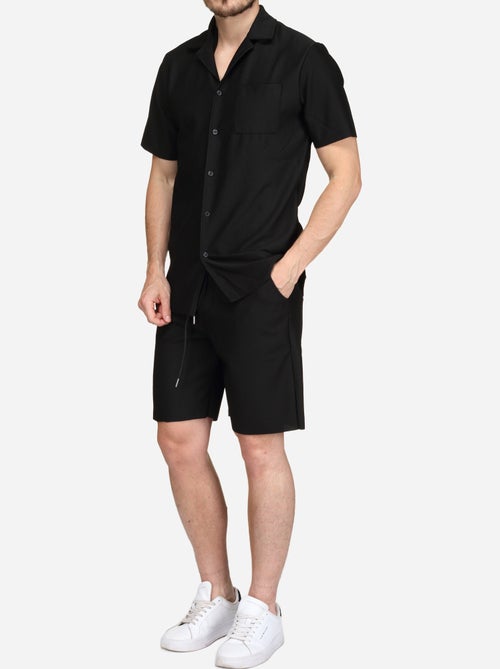 Ensemble chemise et short texturé - Frilivin - Kiabi