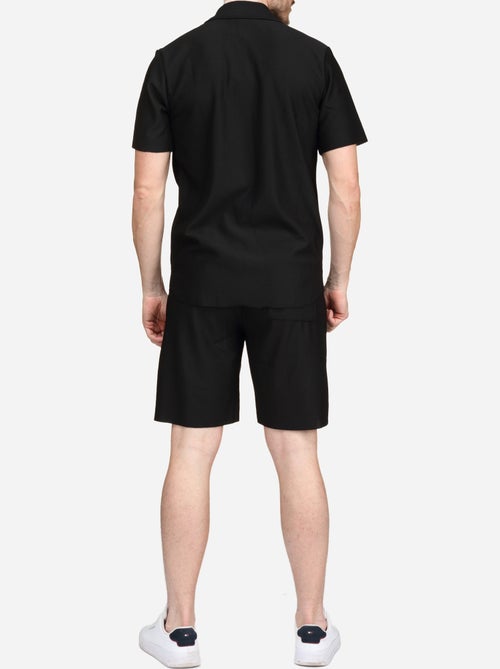 Ensemble chemise et short texturé - Frilivin - Kiabi