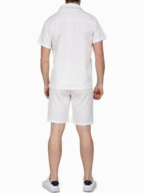 Ensemble chemise et short texturées - Frilivin - Kiabi