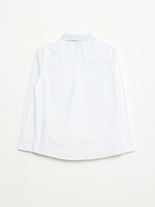 Ensemble chemise + nœud papillon à scratch - 2 pièces - Kiabi