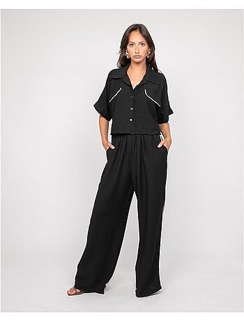 Ensemble chemisier et pantalon EPAVIA