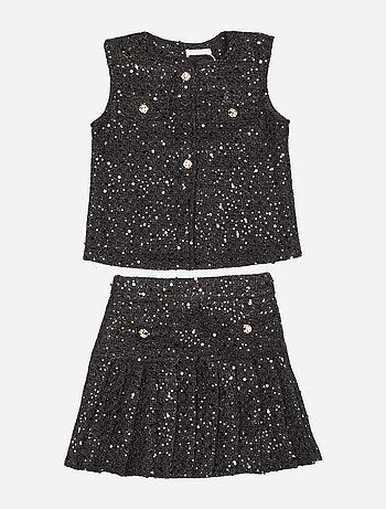 Ensemble chic ornée de paillettes - kids star