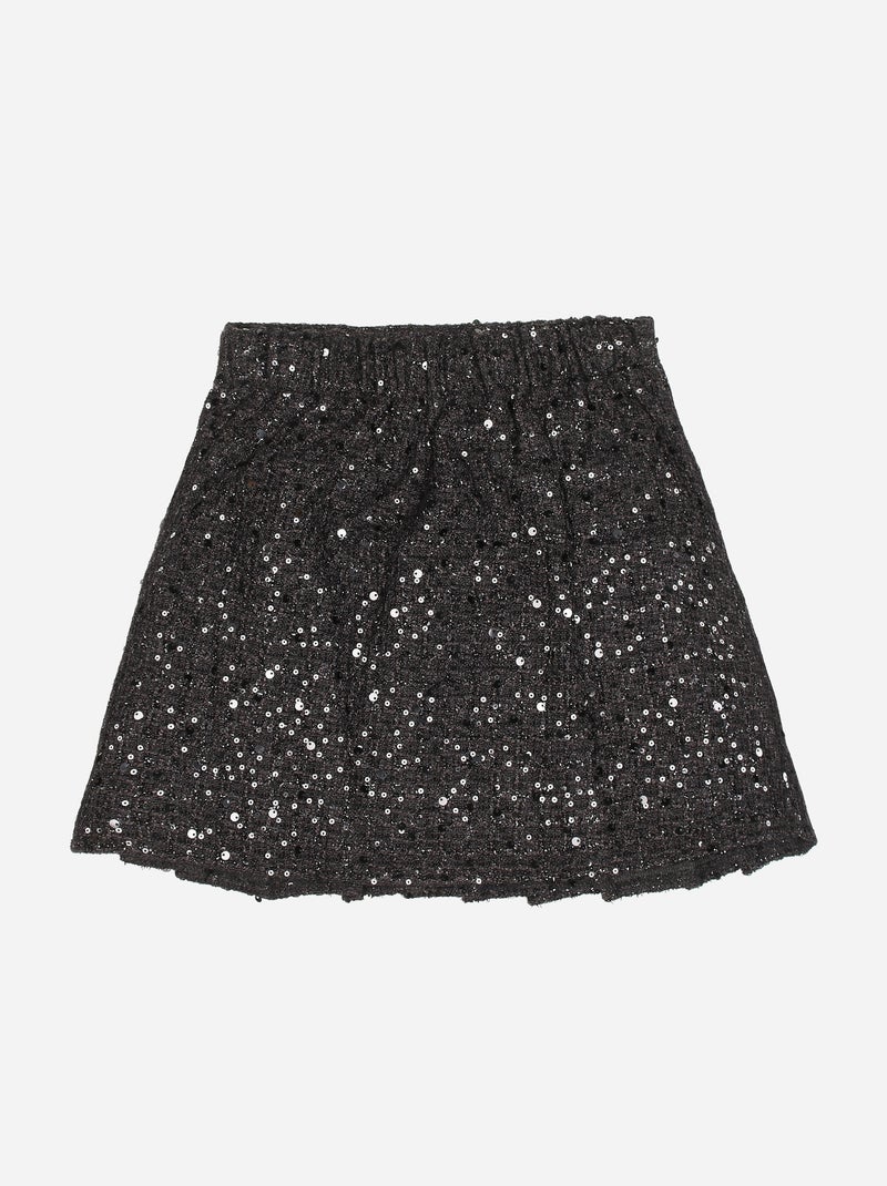 Ensemble chic ornée de paillettes - kids star Noir - Kiabi