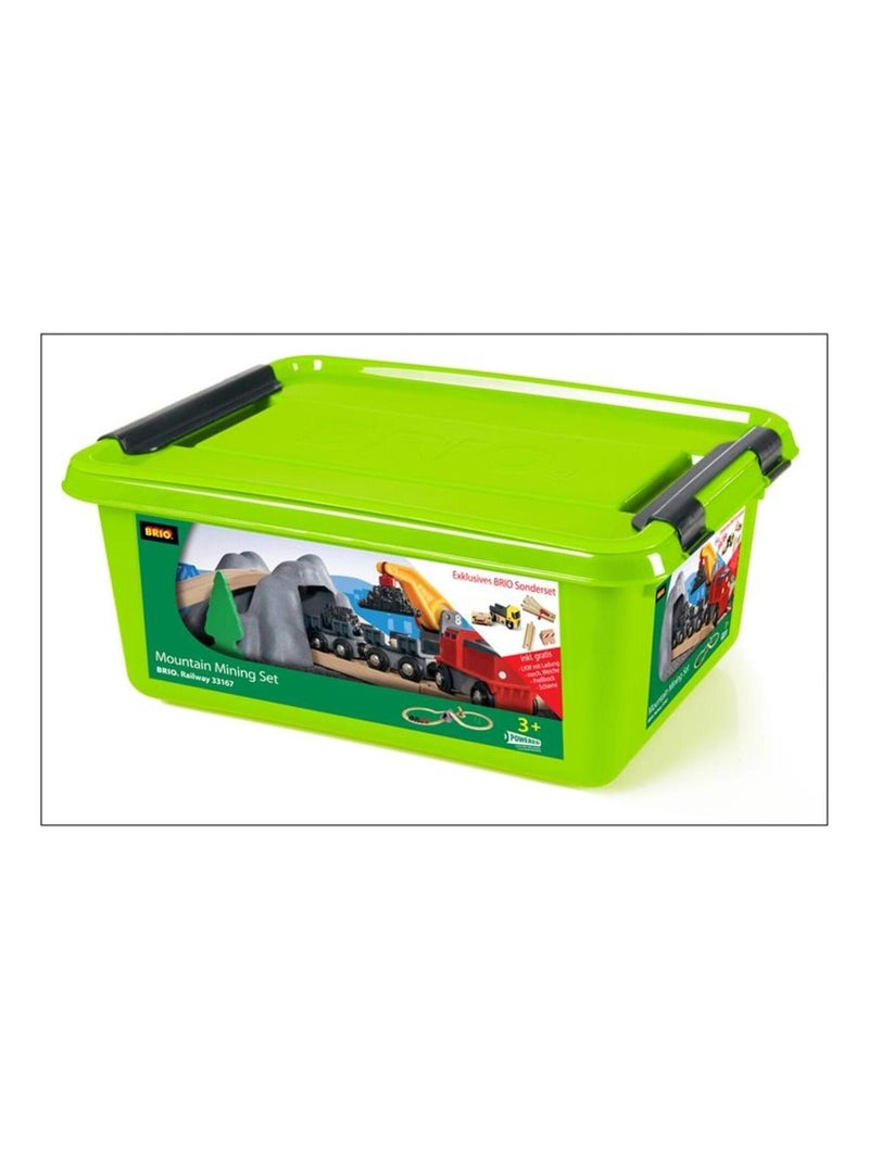 Ensemble circuit Brio - La mine de charbon avec battery locomotive N/A - Kiabi