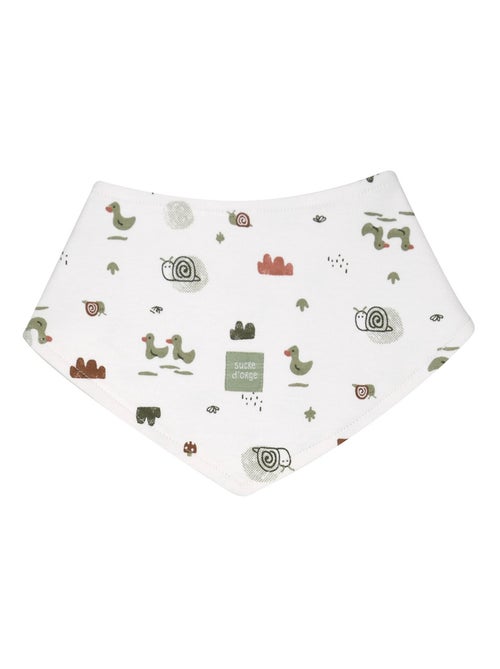 Ensemble combinaison longue bavoir en maille Paul - Kiabi