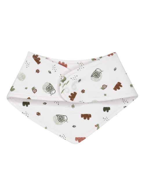 Ensemble combinaison longue bavoir en maille Paul - Kiabi