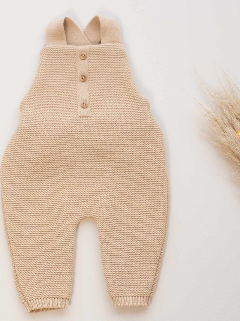 Ensemble complet en maille Marron - Kiabi