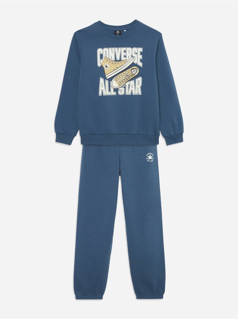 Ensemble  Converse 2 pièces Bleu - Kiabi