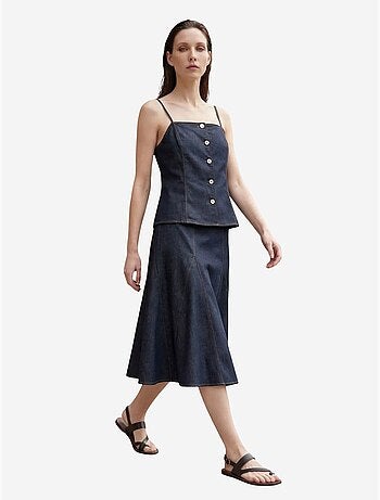 Ensemble coord deux pièces en coton-lycra pour femme my fashion