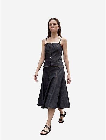 Ensemble coord deux pièces en coton-lycra pour femme my fashion
