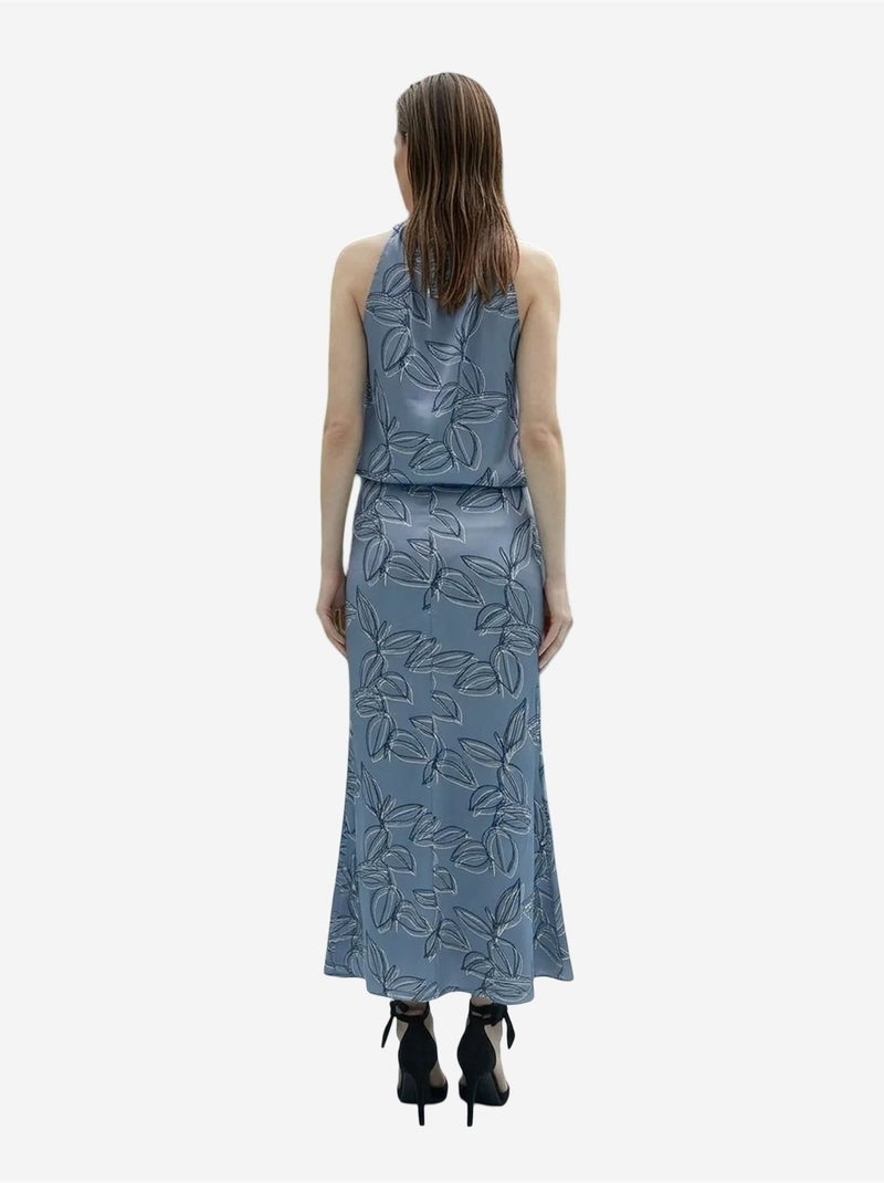 Ensemble coord deux pièces en lyocell my fashion Bleu - Kiabi