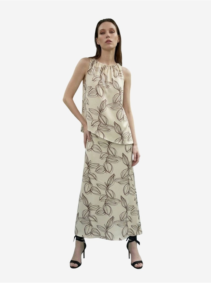 Ensemble coord deux pièces en lyocell my fashion Multicolore - Kiabi