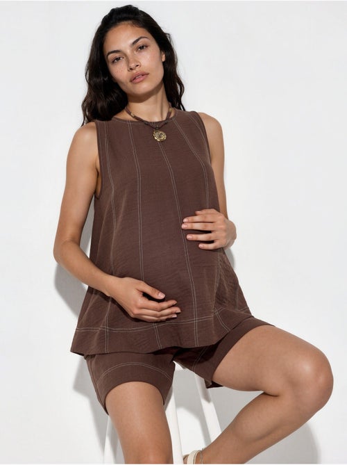 Ensemble coordonné décontracté avec détails de couture - Kiabi
