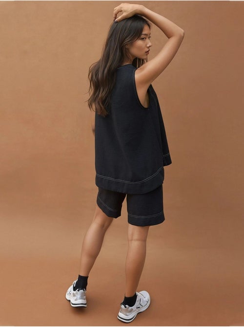 Ensemble coordonné décontracté avec détails de couture - Kiabi