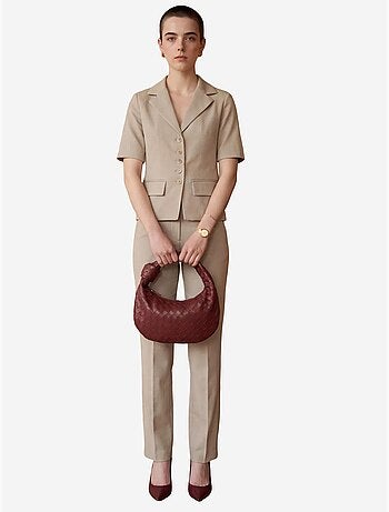 Ensemble coordonné deux pièces avec col de veste my fashion